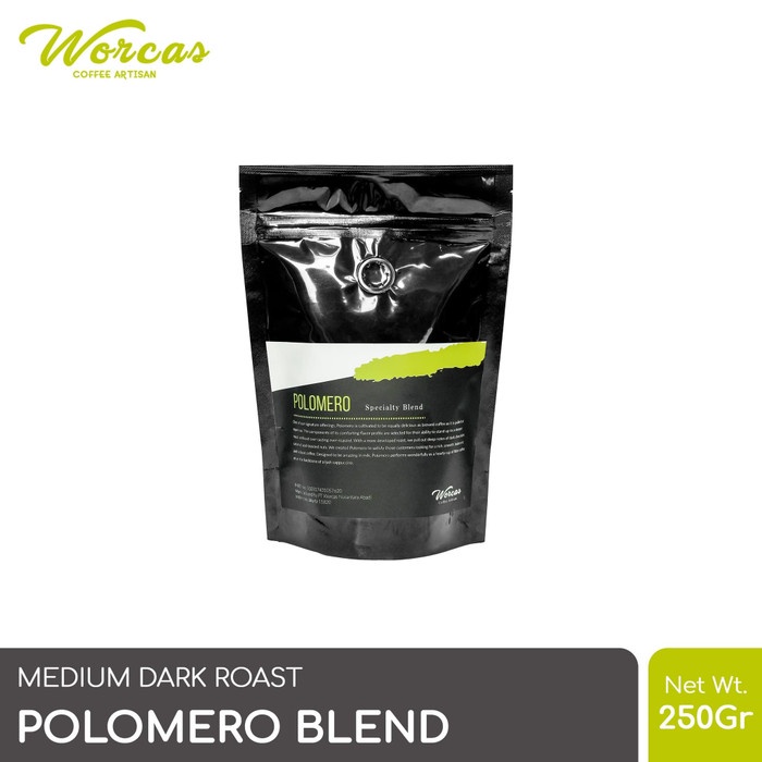 

vf2011vf Worcas House Blend Polomero 250 Gram | Medium Dark Roast - Kopi Biji Ds20X11