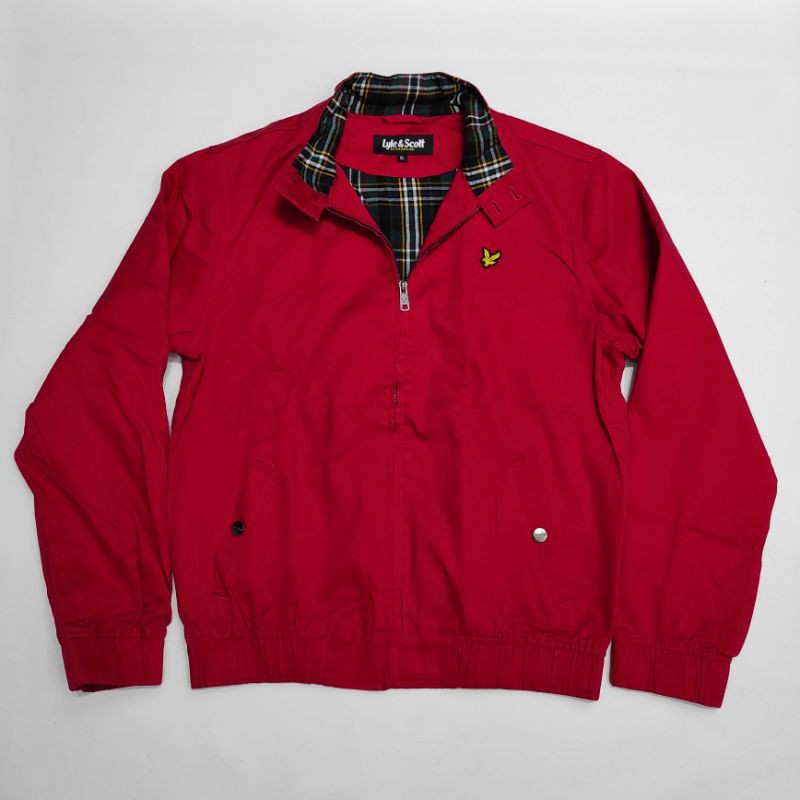 jaket harrington lyle&scott lyle scott tartan