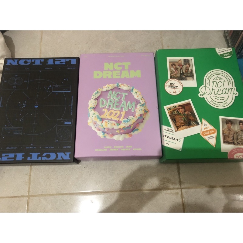 Box only season greetings nct127 Nct dream summer vacation