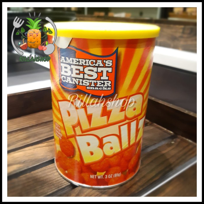 

AMERICAN BEST CANISTER PIZZA BALLZ 85 GR 3 OZ