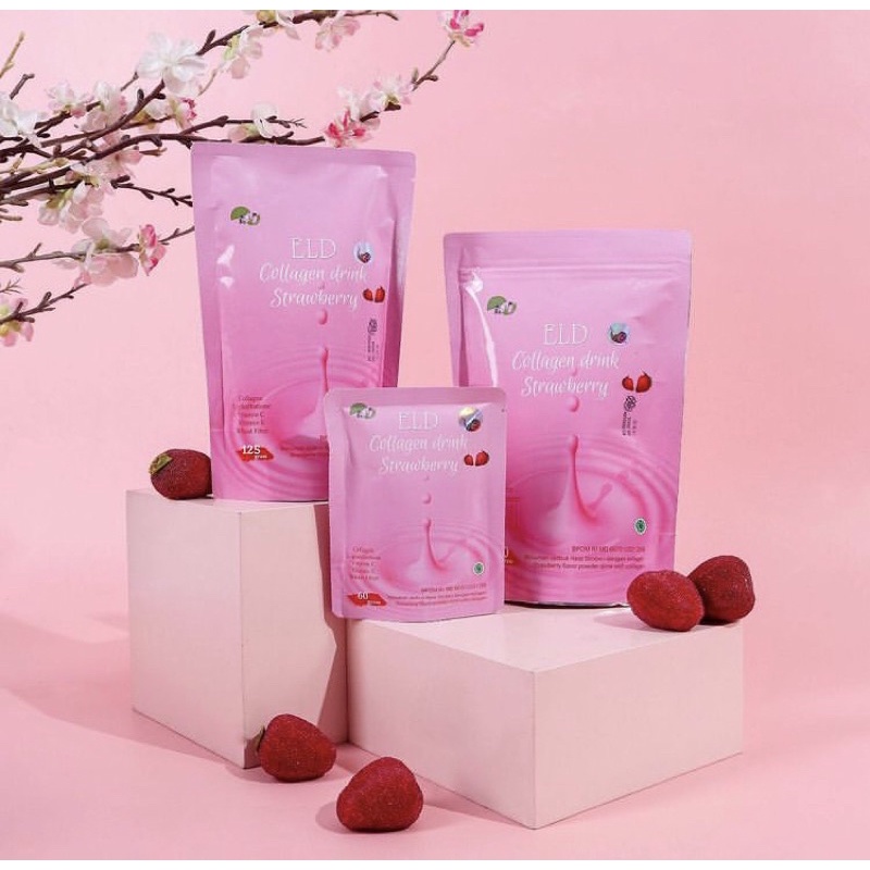 ELD Collagen Drink Strawberry