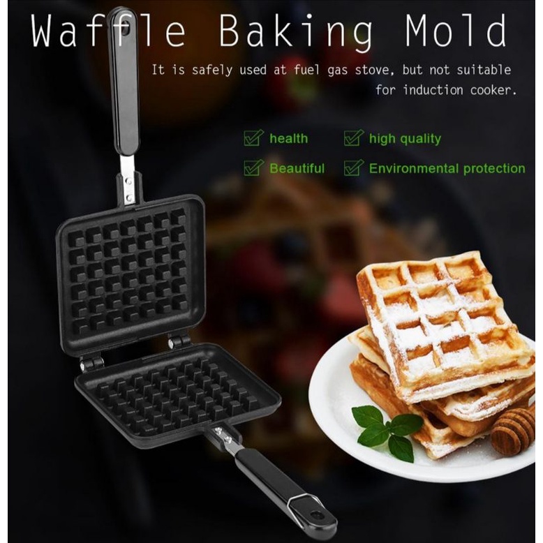 Ready Cetakan Waffle / Waffle Anti Lengket