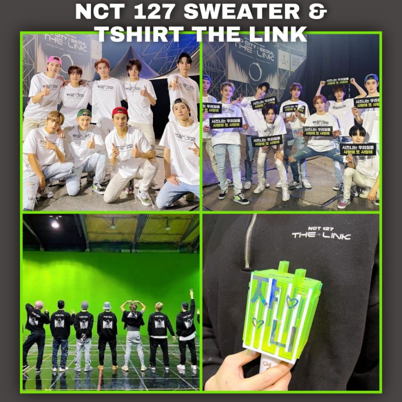 (HARGA DP) NCT 127 SWEATER & TSHIRT THE LINK CONCERT (LIMITED PO)