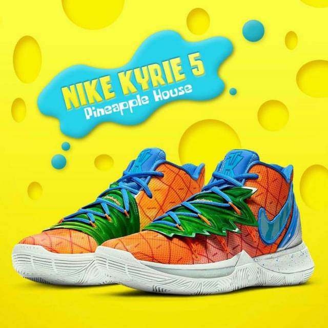 Nike Kyrie 5 Spongebob Pineapple