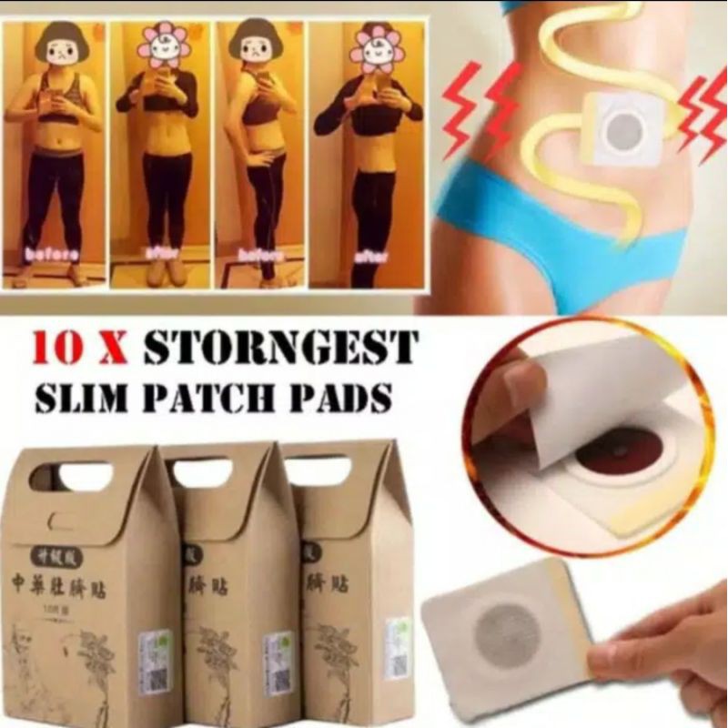 TAKASHI 100% ORI Patch Detox Slim untuk Pelangsing Slim Patch