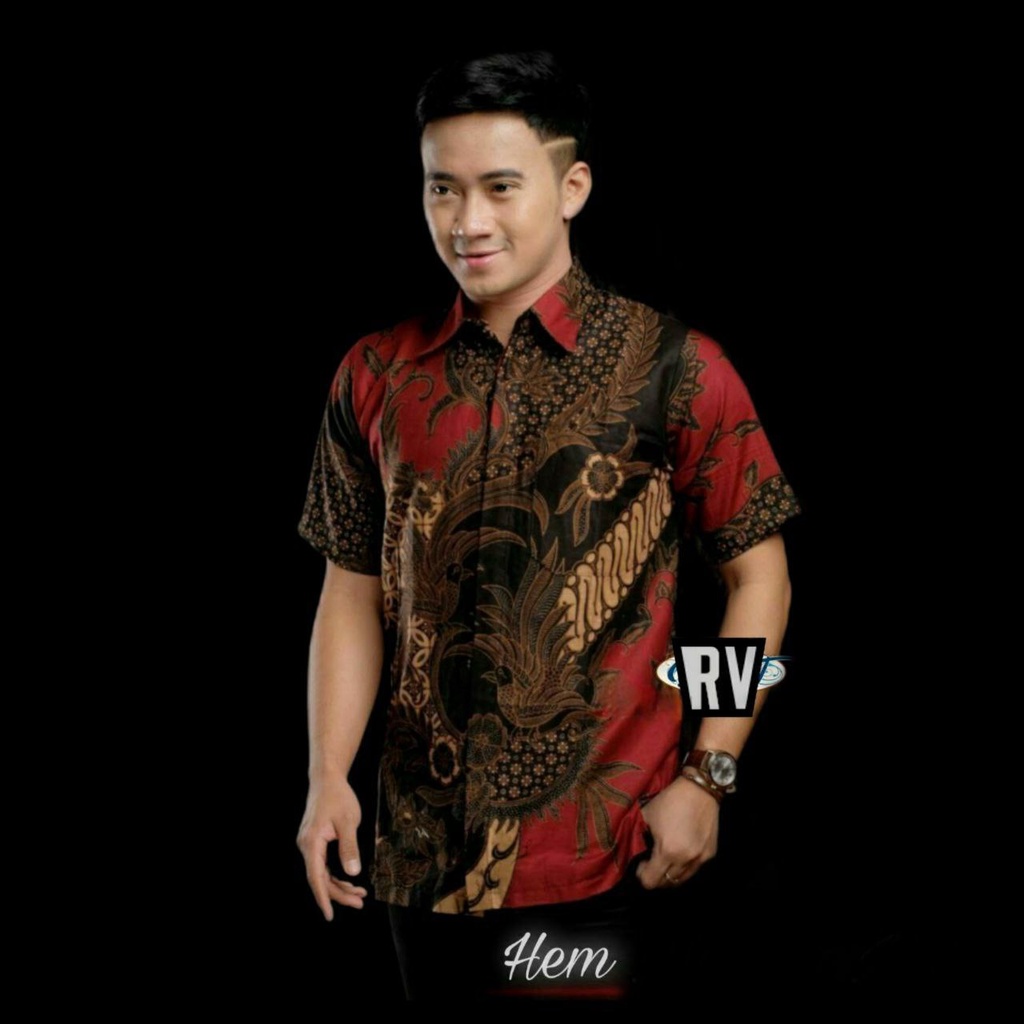 Batik Pria | Baju Batik Pria | Batik Pria Lengan Pendek | Seragam Batik Pria | Batik Cowok | Batik Cowok Lengan Pendek | Kemeja Batik Lengan