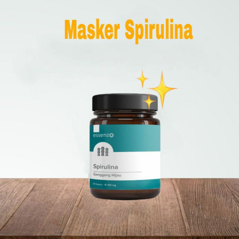 Masker Spirulina Original BPOM