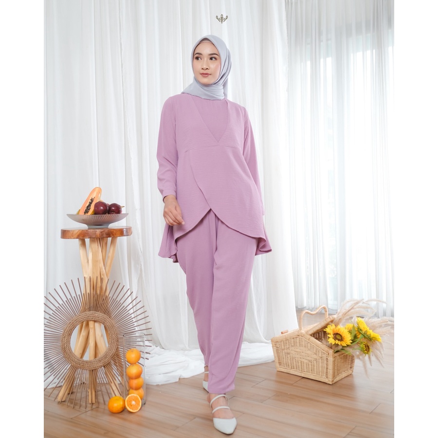 Wimi.id Raisha Set | Baju Ibu Hamil dan Menyusui