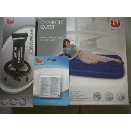 Paket Kasur Angin  Bestway Twin