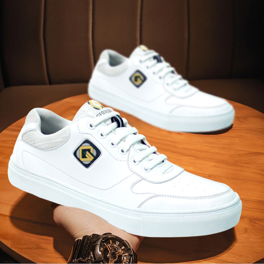 Geovelli-Sepatu Sneakers Tali Sepatu Cets  Sepatu Casual sepatu Distro Original Gudang Murah Bandung
