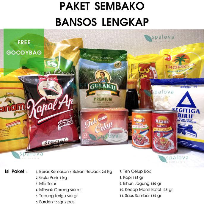

Paket Sembako Bansos Lengkap Nuriwulandari79Shop