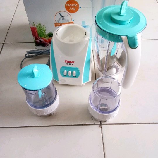 Cosmos Blender Plastik 2 Liter 3In1 CB-282P Blender Serbaguna