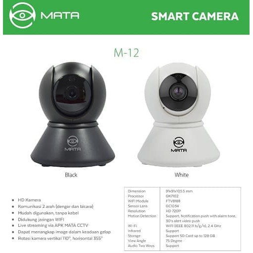 BAYAR DI TEMPAT (COD) CCTV IP CAM / KAMERA MATA HD720 P GARANSI RESMI 1 Thn