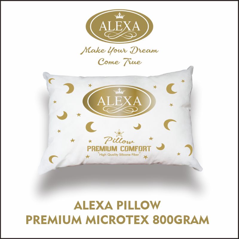 ALEXA Bantal Guling Hotel Microtex 800Gram