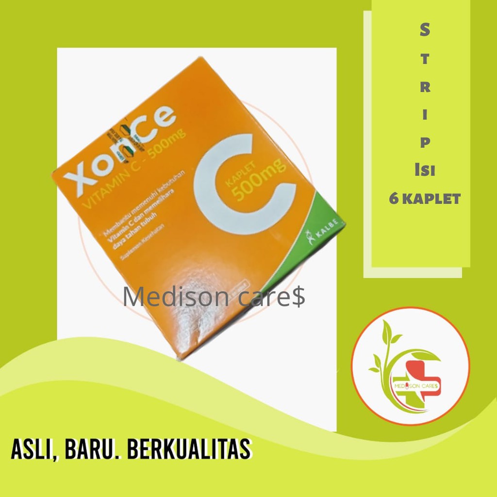 xonce STRIP vitamin c 500mg | isi 6 kaplet