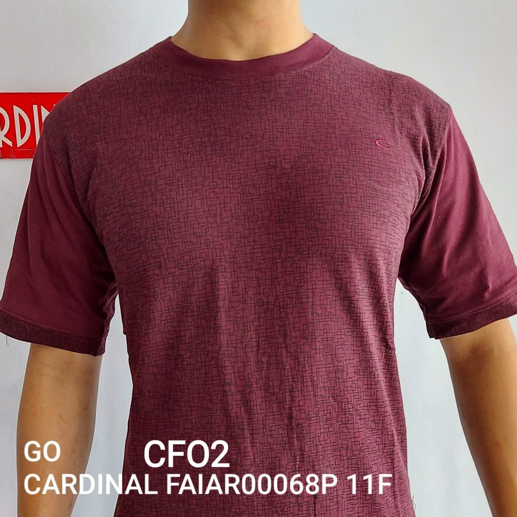 gof CFO CARDINAL FORMAL TSHIRT Pakaian Pria Atasan Kaos T-shirt Oblong Casual Original Lengan Pendek