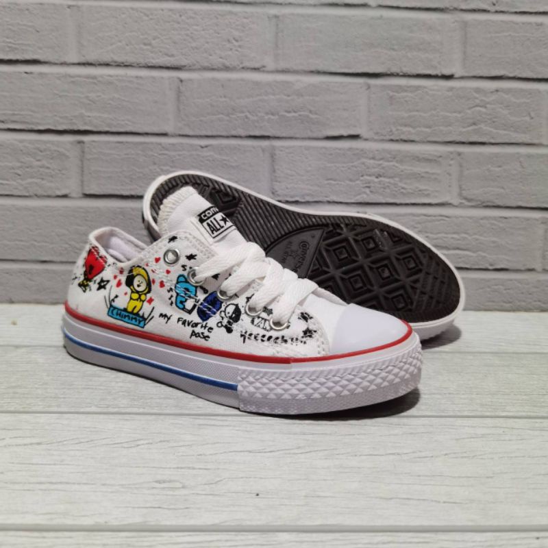 SEPATU ANAK CONVERSE ALL-STAR KARAKTER MOTIF LOW