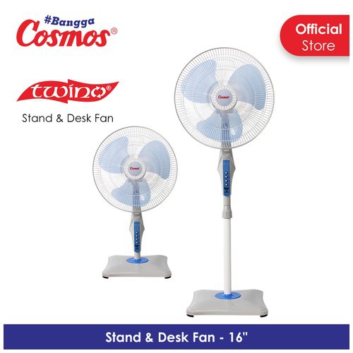 COSMOS Stand Fan Kipas Angin Berdiri 2 In 1 16 Inch - 16 SNQ