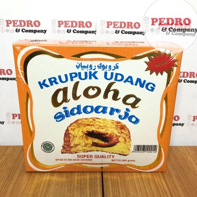 

Aloha - Krupuk Udang Sidoarjo Super/ Shrimp Crackers (500 Gr) Orange