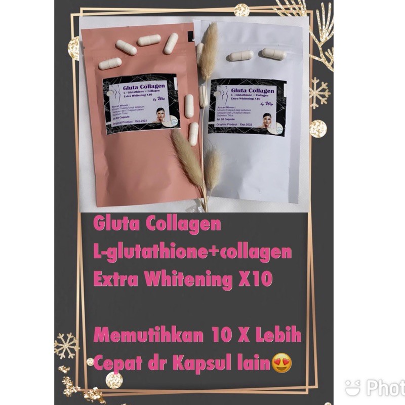 Gluta collagen Isi 60 capsule
