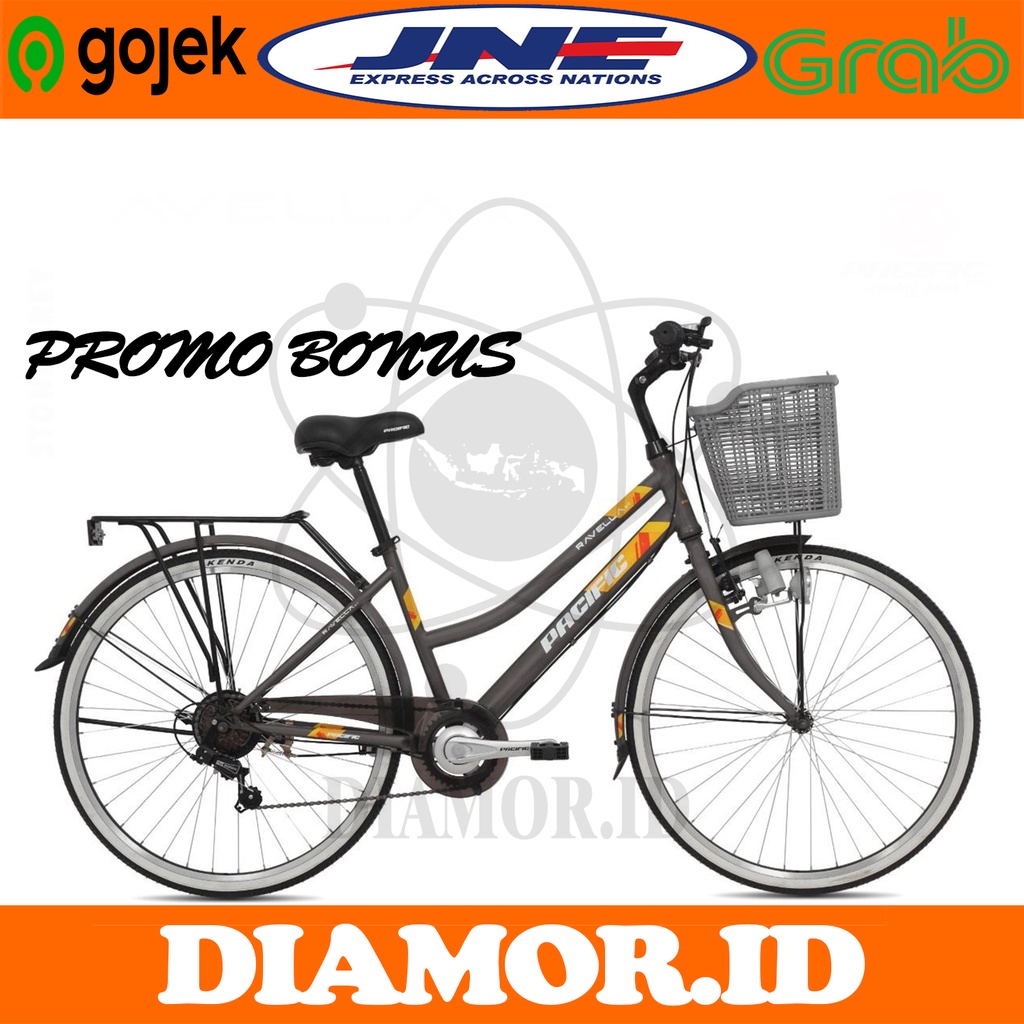 Sepeda Mini 26 inch CTB Pacific ravella XT Shimano 7 Speed