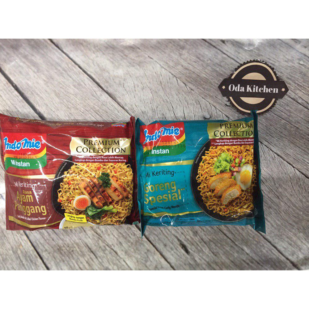 INDOMIE MIE KERITING GORENG PACK 90gr NEW SPECIAL AYAM PANGGANG GORENG SPESIAL 90gr