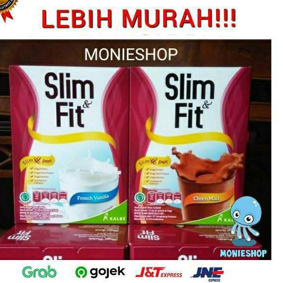 

limited Edition✔️Susu Slim & Fit 6x52gr/ SLIMFIT / SLIM FIT Kalbe rasa vanila coklat|RA4