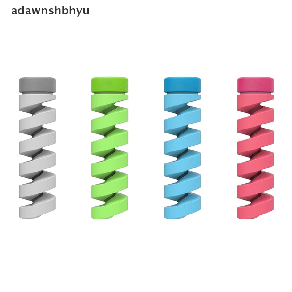 Adawnshbhyu Pelindung Kabel Bobbin Winder Data Line Case Tali Spring Twine Protection