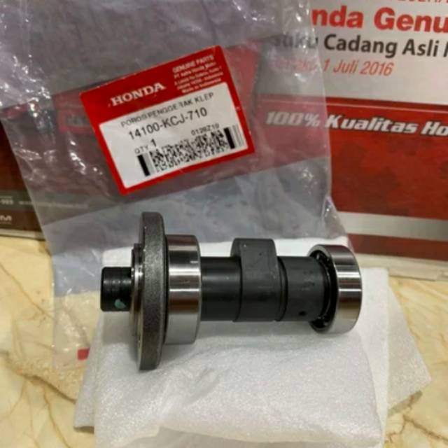 CAM SHAFT NOKEN AS PENGGERAK KLEP TIGER LAMA TIGER REVO 14100-KCJ-710 14100KCJ710 ORI AHM