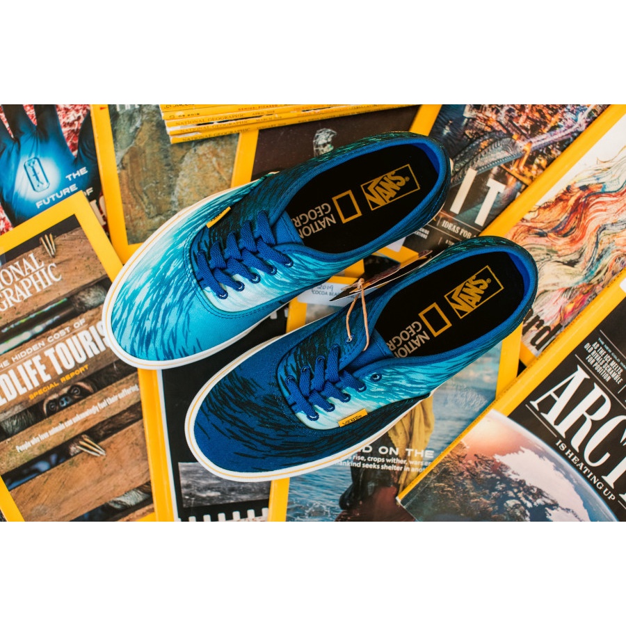 VANS x NATIONAL GEOGRAPHIC AUTHENTIC OCEAN/BLUE