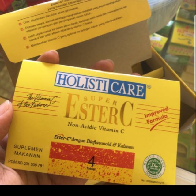 Jual Ester c strip 4tablet | Shopee Indonesia