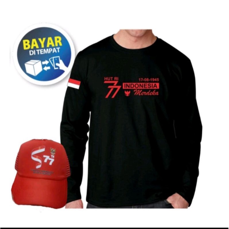 KAOS DISTRO KAOS OAJANG HUTRI KEMERDEKAAN INDONESIA 77