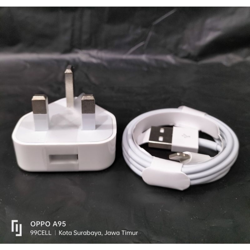 Charger Lightning to USB kaki 3 Lightning to USB