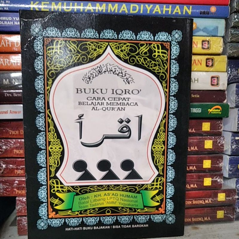 buku Iqro cara cepat belajar membaca Alquran