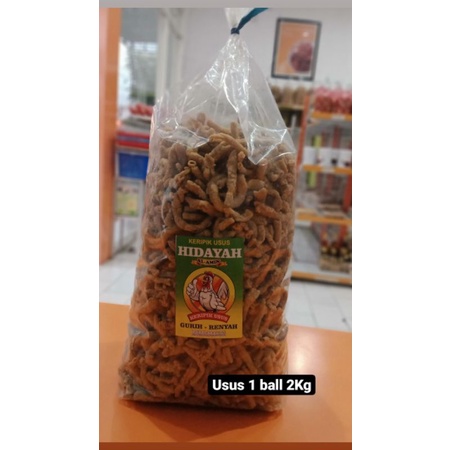 

keripik usus - 2 kg