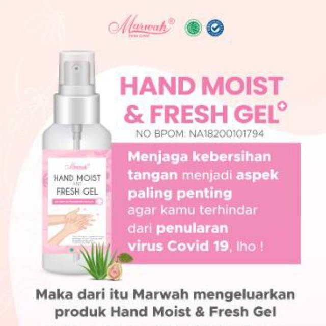 Marwah Hand Sanitizer Gel / Pembersih tangan