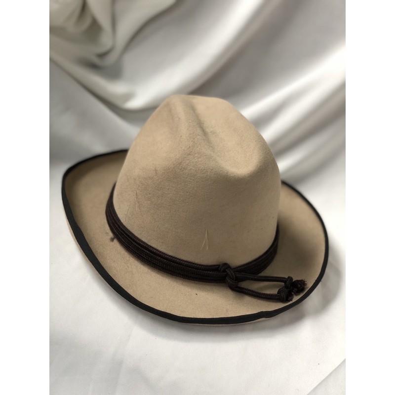 Topi Laken / Topi Laken Fedora Ori / Topi Coboy / Caping Laken