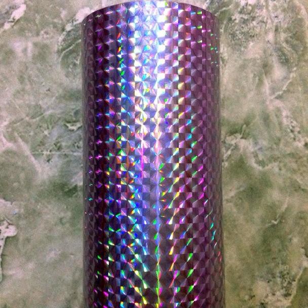 

Ix3CodeSTIKER / STICKER LURE 3D HOLOGRAM 30CM X 25CM ( MOTIF KOTAK SILVER )(Kekinian) J29