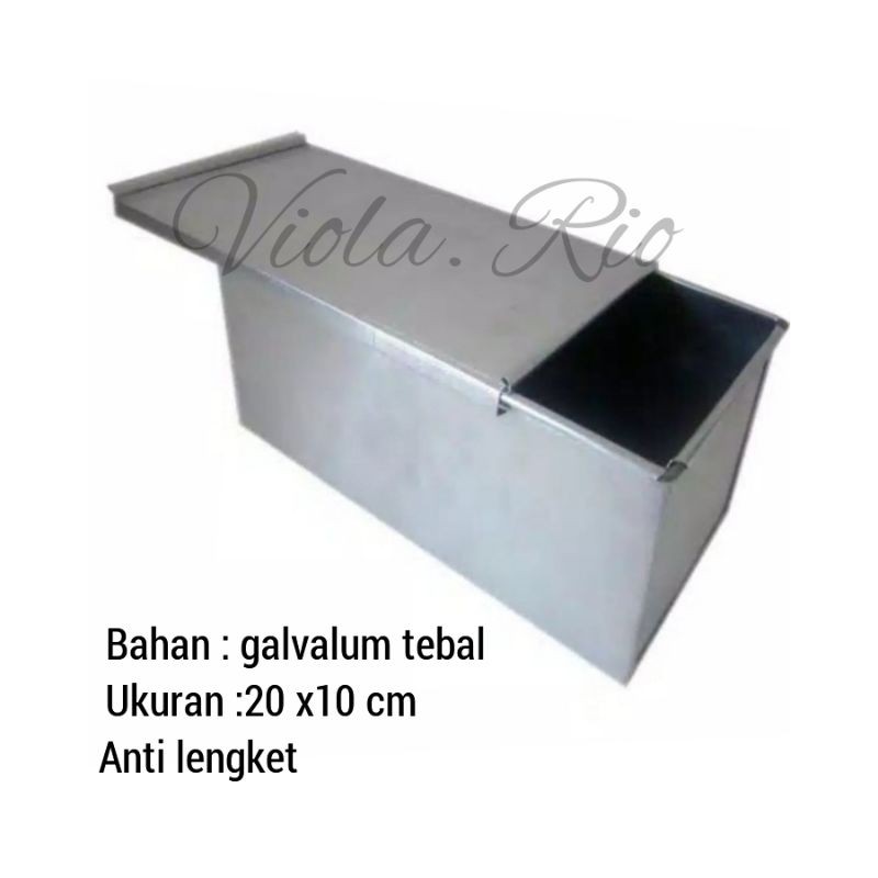 cetakan roti tawar tutup