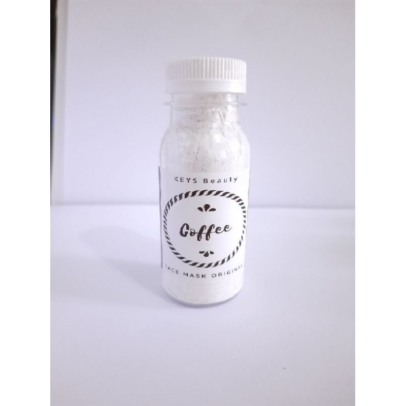 MASKER ORGANIK KEYS BEAUTY 40 GRAM-Coffee Botol