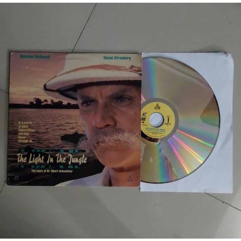 Kaset Laser disc The light in the Jungle