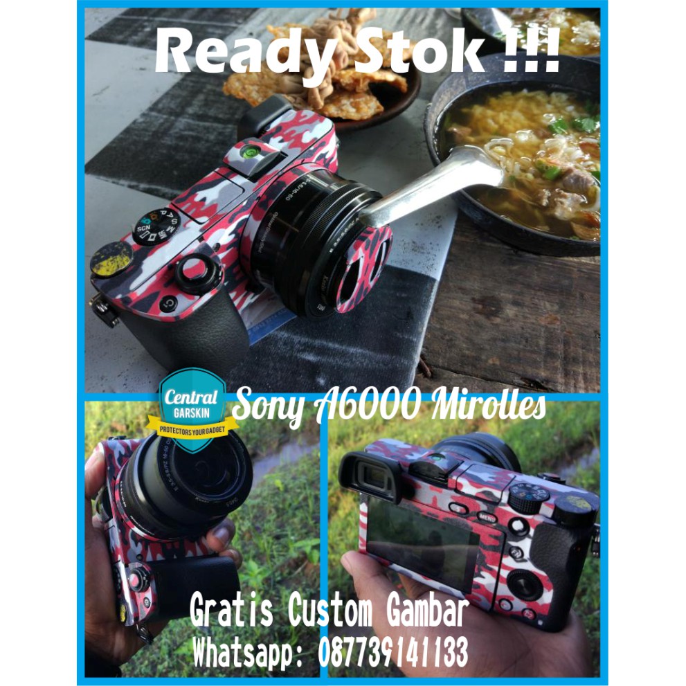 Garskin Kamera Sony A6000 - Tentara