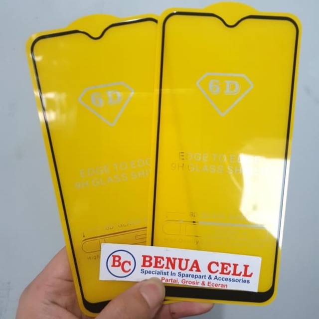 TEMPERED GLASS FULL LEM 9D VIVO Y15 2019