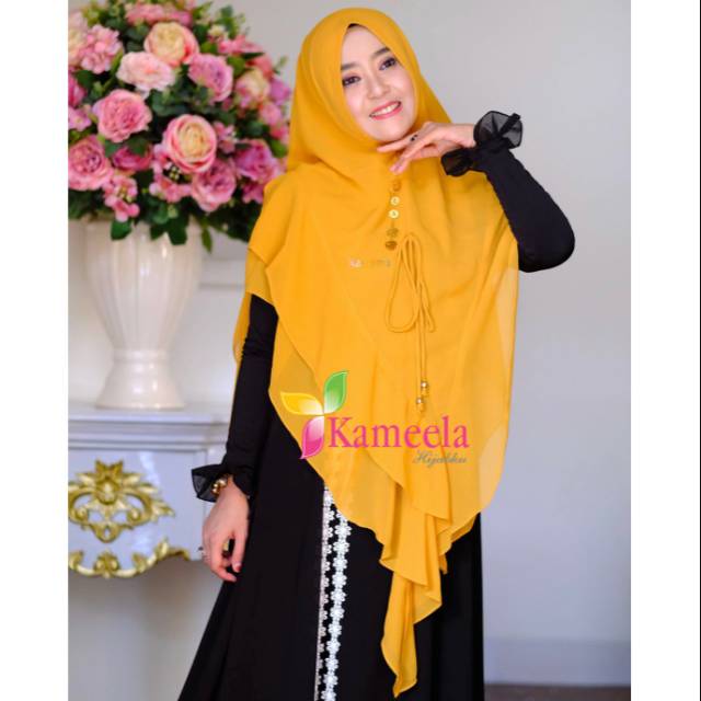 KHIMAR AMEENA by kameela_hijabku (HARGA PROMO)