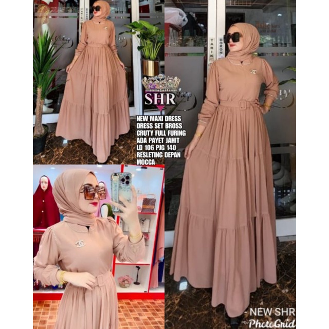 DRESS MAXI ORIGINAL SHR.HIJAB