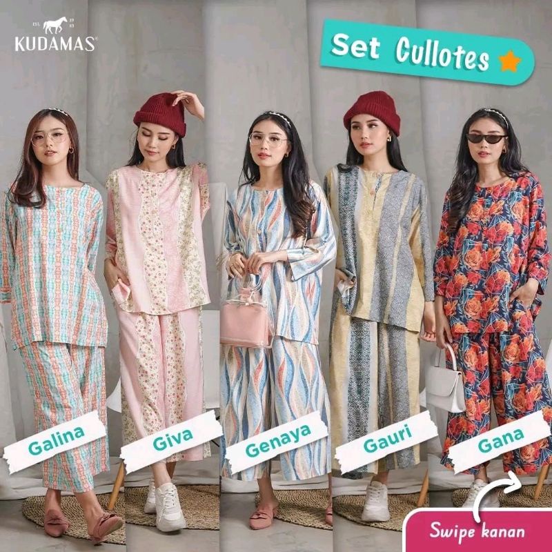 Set Cullotes Kuda Mas Couture