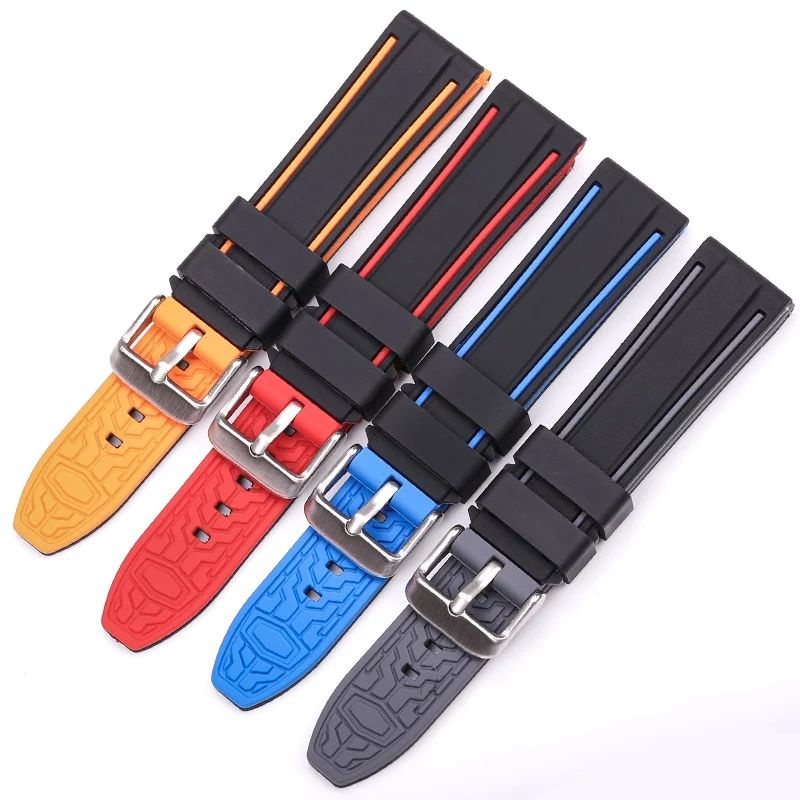 strap tali jam tangan silicon type 8009