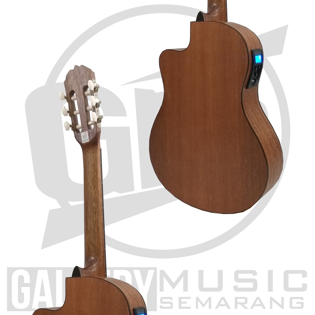 ORIGINAL!!! Gitar Klasik Elektrik Import Merk Cowboy CGC-100 NA CGC 100NS Equalizer Tuner LC Prener-6