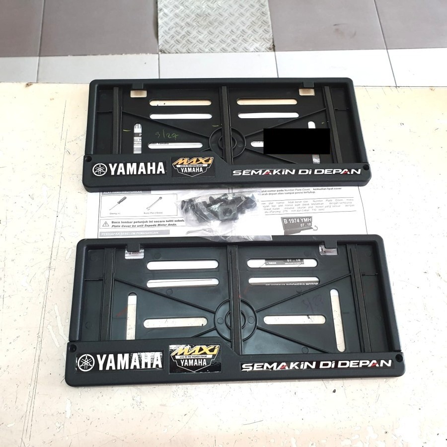 TEMPAT DUDUKAN COVER PLAT NO YAMAHA MAXI SERIES YAMAHA