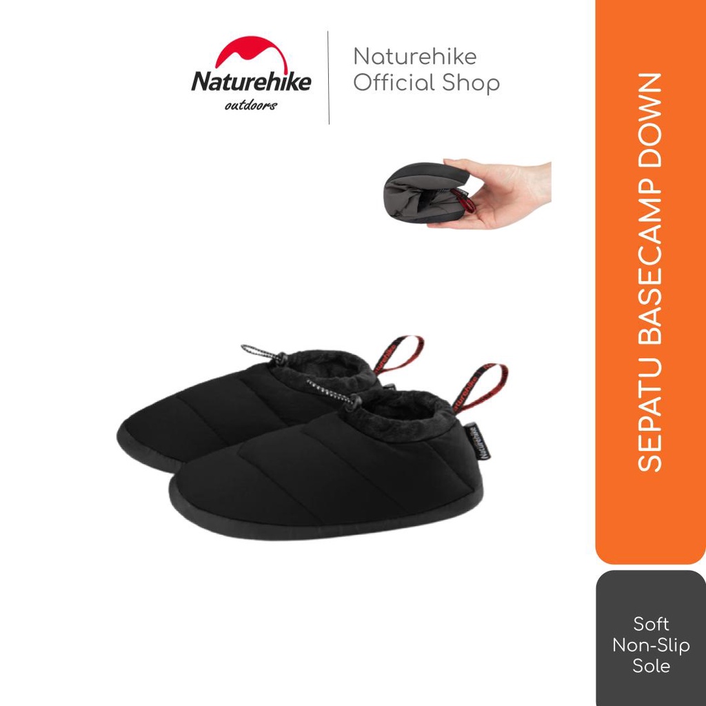 Naturehike Sepatu Basecamp Down Nh20Fs027 Bulu Angsa Camping Hiking